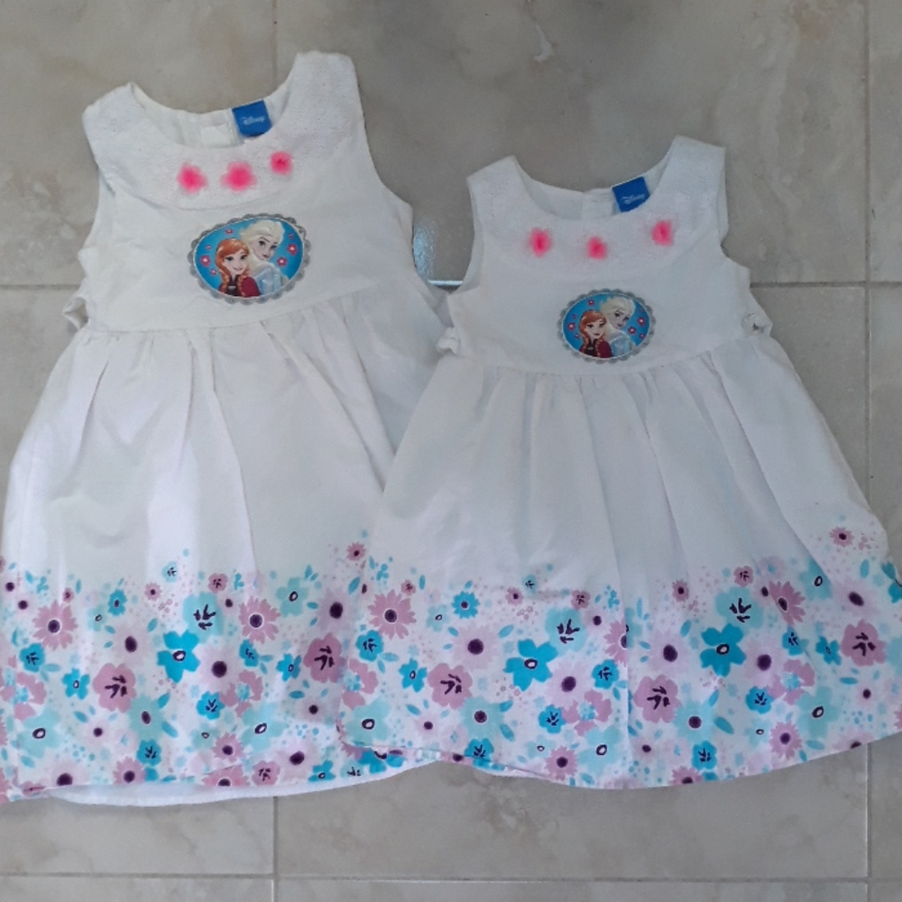 Set of 2 Disney Frozen dresses